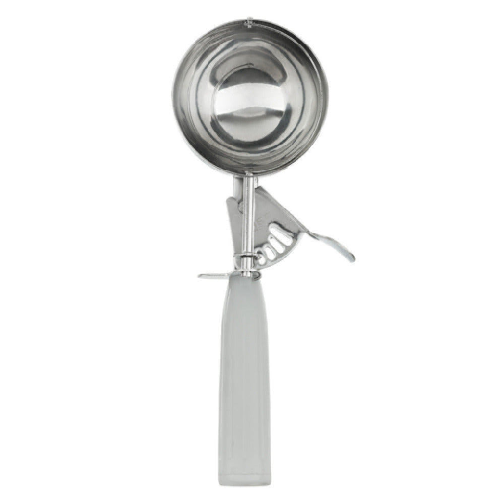 Empura 225318 - Disher, 5.33 Oz / #6 Thumb Press - White Handle, Chef Approved