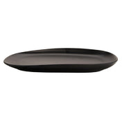 GET Enterprises CS-1275-DG Riverstone Dinner Plate/Shared Appetizer Platter 12" X 7-1/2" X 1"H