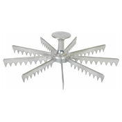 Thunder Group ALPMA009 Pie Marker 9-cut Aluminum