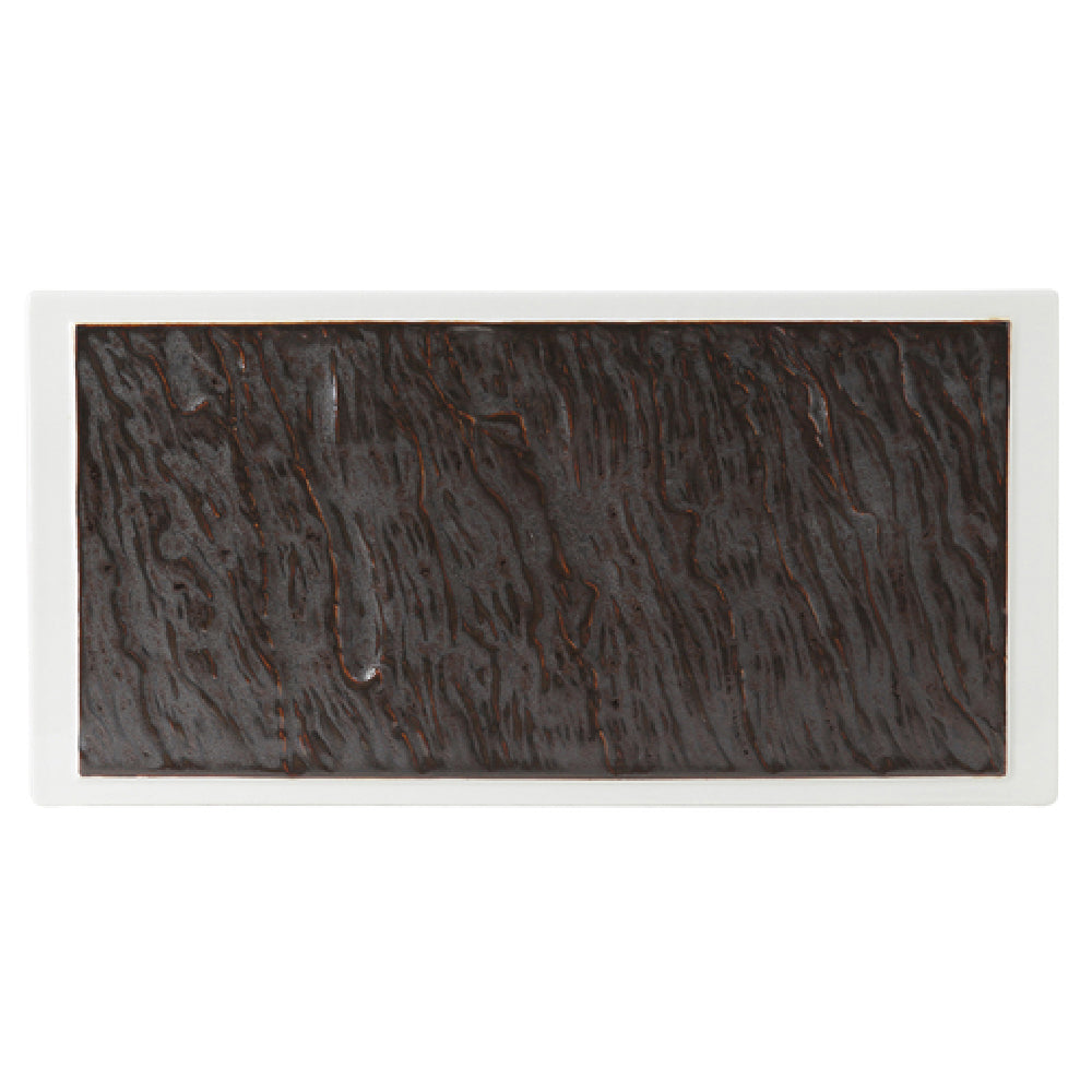 Tuxton GKP-554 Plate 16" X 8" Rectangular