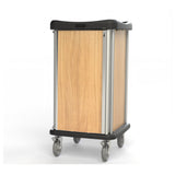 Dinex DXPPH16OK PHANTOM® Meal Delivery Cart 16 Tray Self-latching Door