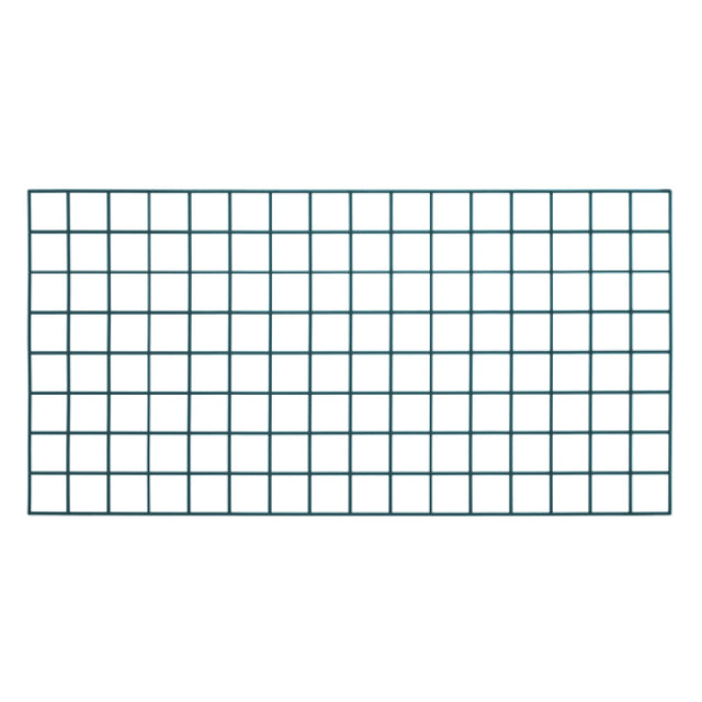 Quantum SG-3048P Store Grid Panel 48"W X 30"H Green Epoxy Antimicrobial Finish
