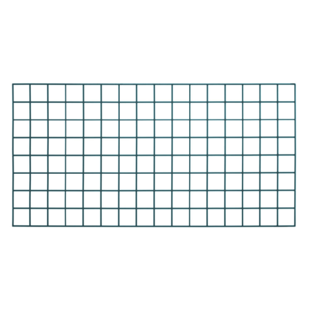 Quantum SG-3036P Store Grid Panel 36"W X 30"H Green Epoxy Antimicrobial Finish