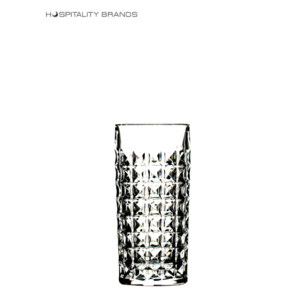 Hospitality Brands HGC38260-024 Legend Glassware Diamond Hi-Ball Glass 11 Oz.