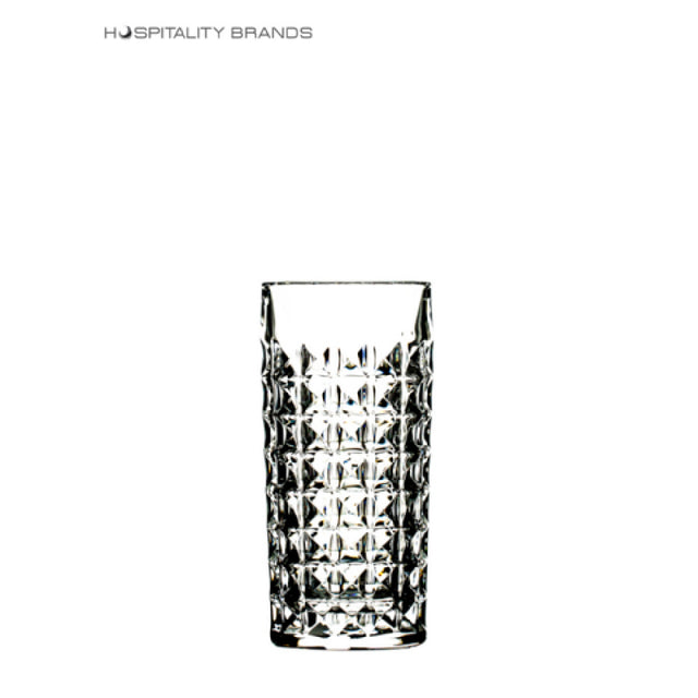 Hospitality Brands HGC38260-024 Legend Glassware Diamond Hi-Ball Glass 11 Oz.