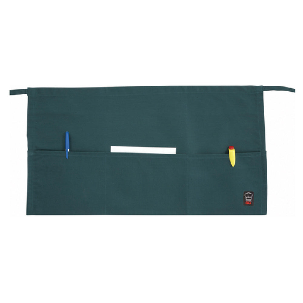 Winco WA-1221G Waist Apron 21-3/4"L X 12-1/2"W (3) Pockets