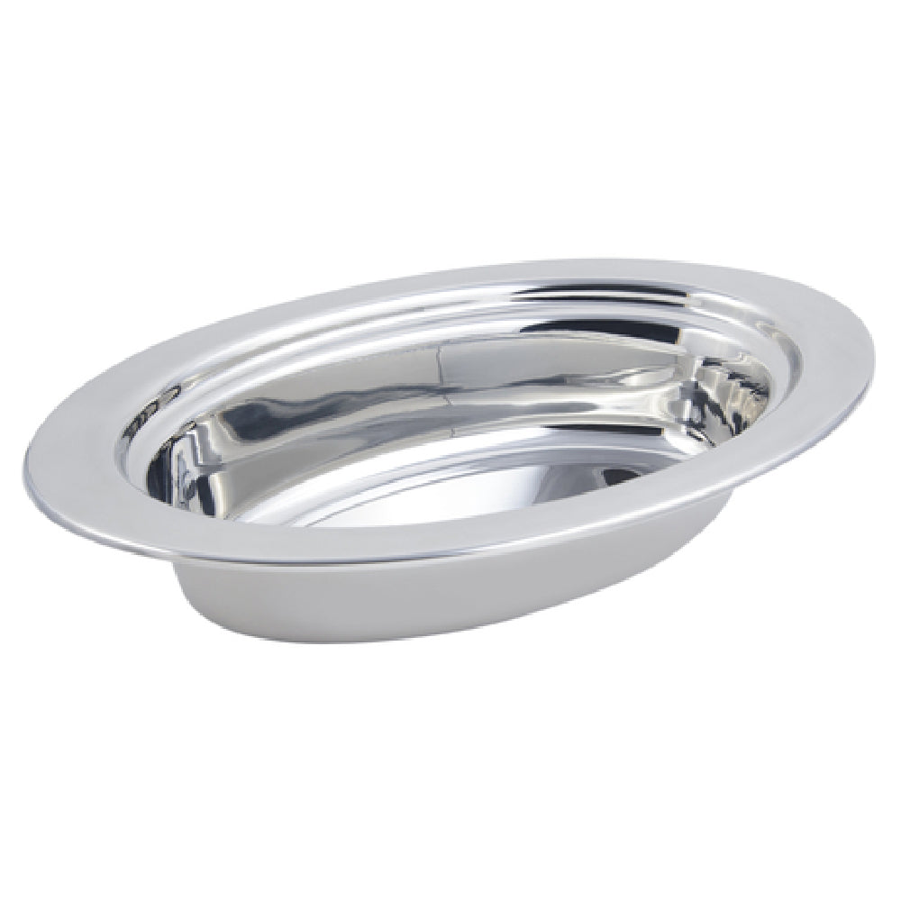 Bon Chef 5299 Food Pan Full Oval 6-1/8 Qt. (196 Oz.) Capacity
