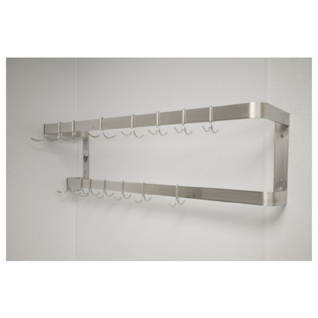 Winholt SSWMPR-9616-D Pot Racks Wall Mount 96"W
