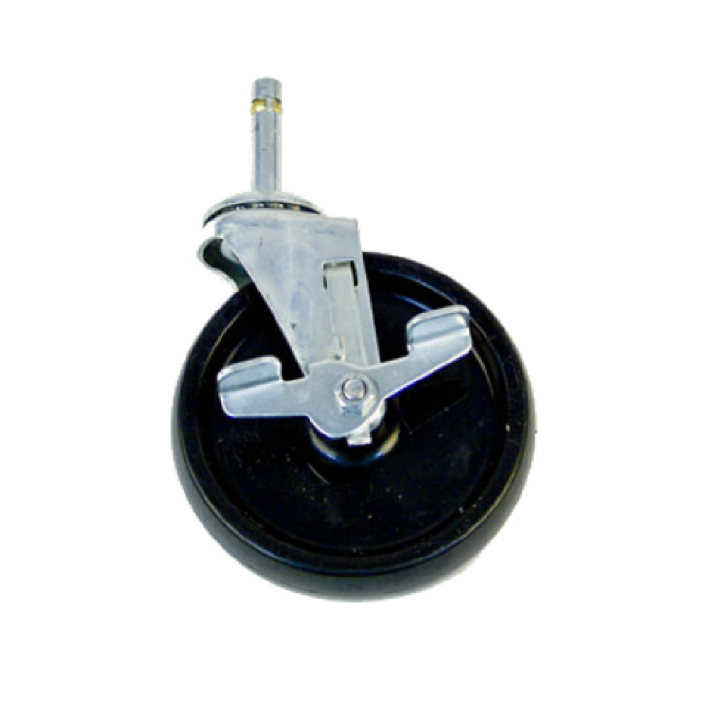 New Age Industrial C485 Stem Caster Swivel With Brake 5" Diameter