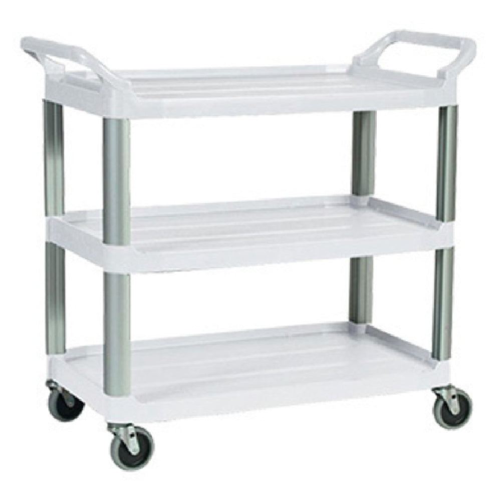 Rubbermaid FG409100OWHT Xtra™ Utility Cart 40-5/8"L X 20"W X 37-13/16"H (3) Shelves