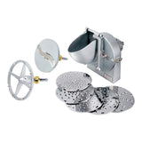 Winco EMP-VS12 Vegetable Slicer/Grater Attachment #12 Hub Includes: Slicer And (2) Grater Disks (Qty Break = 1)