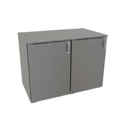 Glastender LPDS40 Low Profile Back Bar Dry Storage Cabinet Two-section 40"W