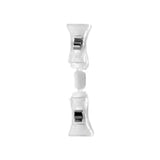 Elite Global Solutions TAGV37 Sign Holder 3/4"W X 3-3/4"H Double Clip On