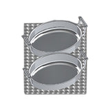 TableCraft Products CW1040BRS - Hot Food Template, 13-1/2" X 21-5/8" (fits Well Size: 11-7/8" X 19-7/8")