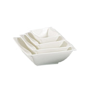 Yanco SW-507 Sea Wave Salad Bowl 24 Oz. 6-3/4"L 6-3/4"W