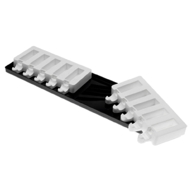 JB Prince M667 Silikomart Pop Mold Tray 15-1/2"L X 4-1/2"W (10) Mini Rectangles