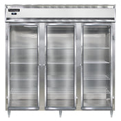 Continental Refrigerator D3RNSSGD Designer Line Refrigerator Reach-in Three-section