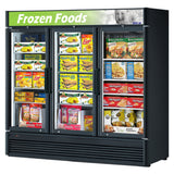 Turbo Air TGF-72SD-N_WH Super Deluxe Glass Merchandiser Freezer Three-section