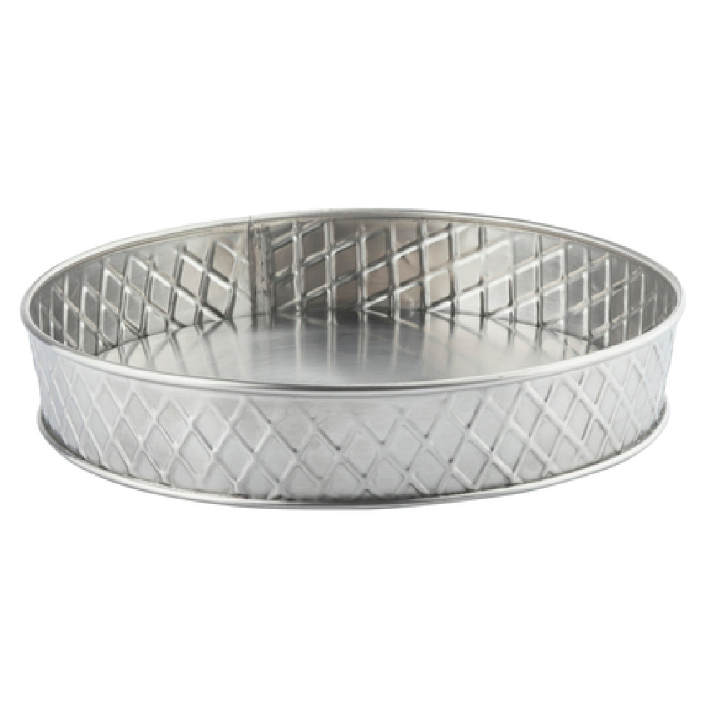 TableCraft Products 10034 - Lattice Collection™ Platter, 8-1/8" Dia. X 1-1/2", Round