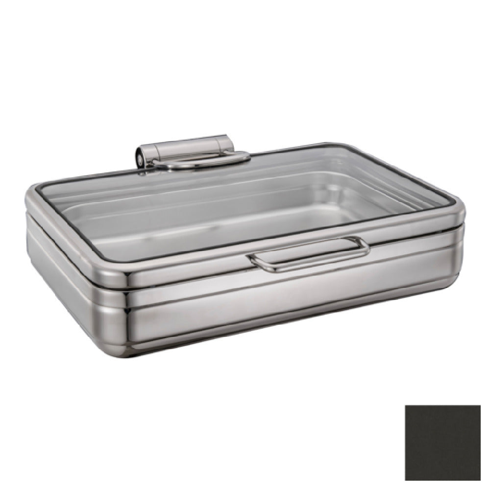 Bon Chef 22000-NERO Magnifico Induction Chafer Full-size 8 Qt.