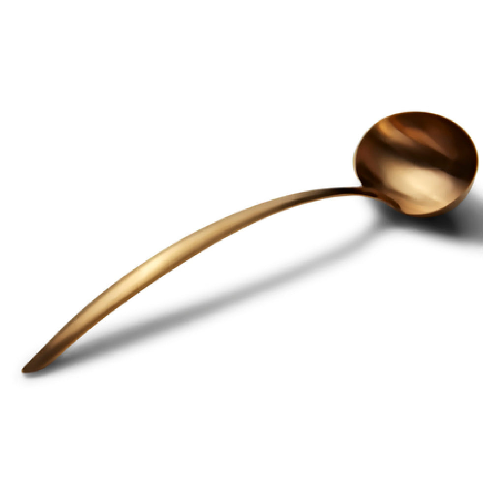Bon Chef 9456GM EZ Use Banquet Serving Ladle 6 Oz. 15"