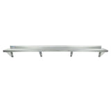 Empura 1284WS18G - Wall Mount Storage Shelf, 84"W X 12"D X 13"H, Standard Duty
