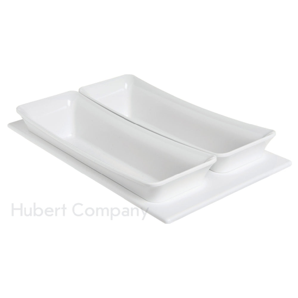 Hubert 11208 - Tile, 1/2-size Long, 2-cutouts