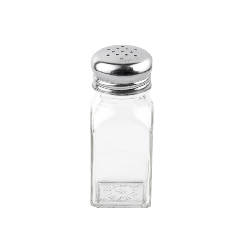 TableCraft Products 154S&P-2 - Salt & Pepper Shakers, 3 Oz., 1-1/2" X 1-1/2" X 4"