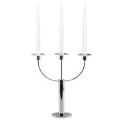 BauscherHepp 12.4843.0030 Candelabra 11-1/4"H (286mm) With (3) Candle Holders