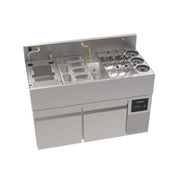 Krowne MW48R-MC - MoveWell Adaptive Station With Ultra-Low Profile Refrigeration (UC48L)