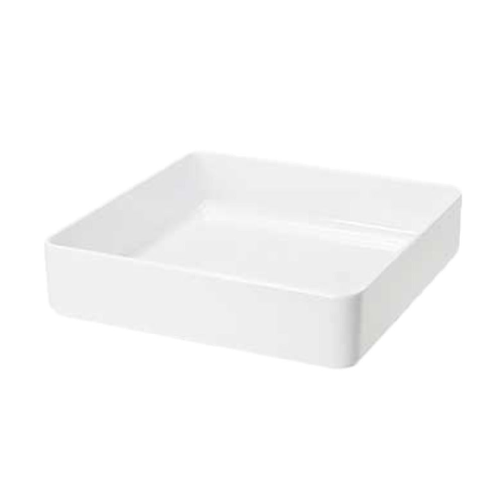 GET Enterprises ML-86-W Milano™ Bowl 7.6 Qt. (7.9 Qt. Rim Full) 15-3/4" X 12" X 2-3/4"H