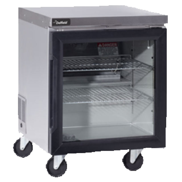 Delfield GUR24P-G Coolscapes® Undercounter/Worktable Refrigerator One-section