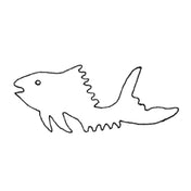 Town 37603/DZ Vegetable Cutter Fish Stainless Steel