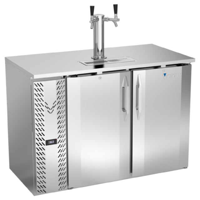 Victory VDDN48HC-S - Direct Draw Dispenser, 48"W X 26-3/8"D X 49-5/16"H, 12.56 Cu. Ft.
