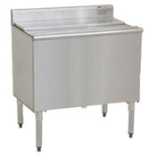 Eagle B2IC-12D-18-7 1800 Series Underbar Ice Chest Unit 24"W X 20"D Insulated Ice Bin 12" Deep
