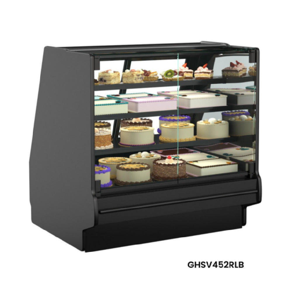 Structural Concepts GHSV1252RLB Fusion® Refrigerated Service Case 148-1/2"W X 42-3/4"D X 51-3/4"H