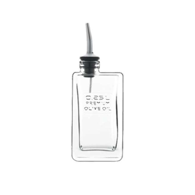 BauscherHepp 11089/01 Olive Oil Pouring Bottle 8.5 Oz. (9.5 Oz. Brimful) 3" X 2" X 7-3/4"H