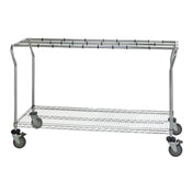 Quantum WRC-LPSW1863 Sterile Wrap Cart Low Profile 63"W X 18"D X 39-1/2"H