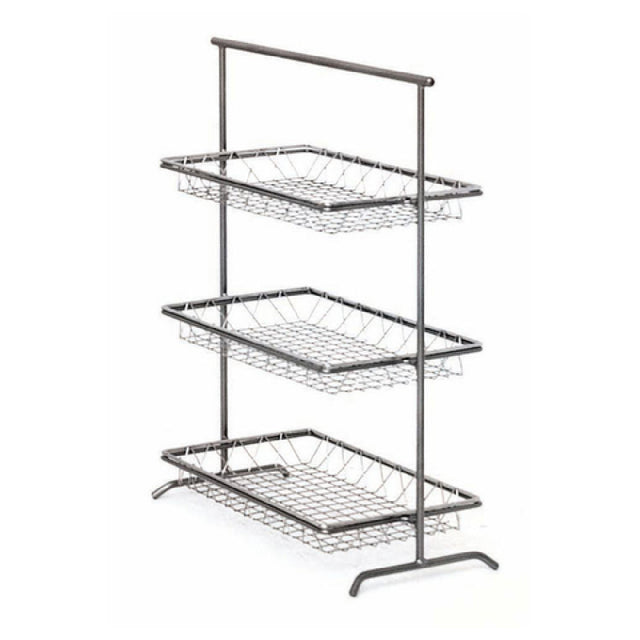 Hubert 22311 - Display Stand, 3-tier, 23" X 12" X 30"H