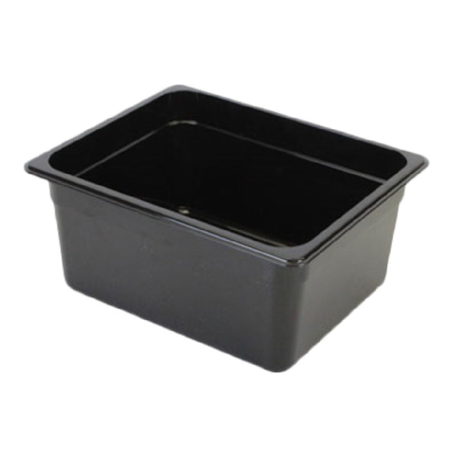 Thunder Group PLPA8126BK Food Pan 1/2 Size 6" Deep