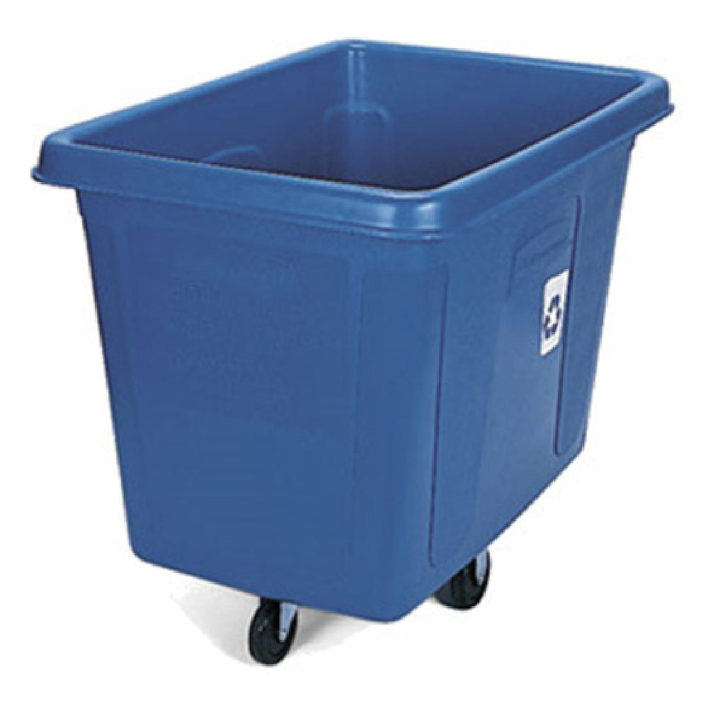 Rubbermaid FG461673BLUE Recycling Cube Truck Mobile 43-3/4"L X 31"W X 37"H