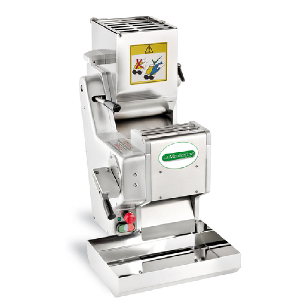 PASTABIZ LM24042 (PNUOVA) - La Monferrina PNuova Pasta Dough Sheeter With Built-in Mixer