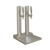 Micro Matic BS-SKY-2PSSKR-LR Skyline Draft Beer Station Countertop 12"W X 19"H