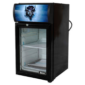 Bison BRM-.74 Countertop Glass Door Refrigerator One-section .74 Cu. Ft. Capacity