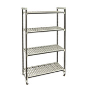 Cambro EST214881V4480 - Camshelving® Elements XTRA Series High Density Top Rail Stationary Starter Unit