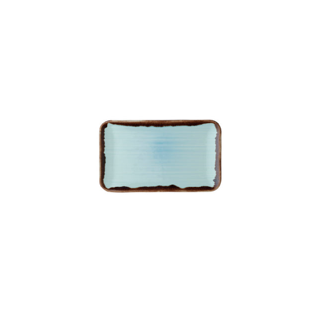 Arc Cardinal FN943 Dudson Harvest Turquoise Rectangle Tray (L:10.63'' X W:6.25'')
