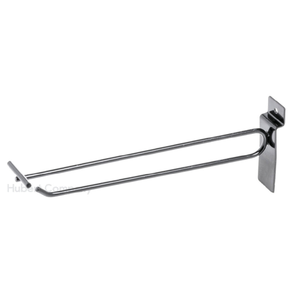 Hubert 62228 - Slatwall Scanner Hook, 8", Black (100 Each Per Case)