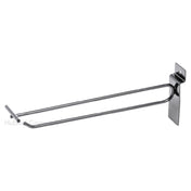 Hubert 62228 - Slatwall Scanner Hook, 8", Black (100 Each Per Case)