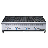 Blue Air BLCB48 - Charbroiler, Countertop, Stainless Steel Design