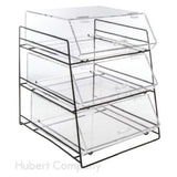 Hubert 58632 - Bakery Case, 3-tier, 17-3/4"L X 15-3/5"W X 17"H